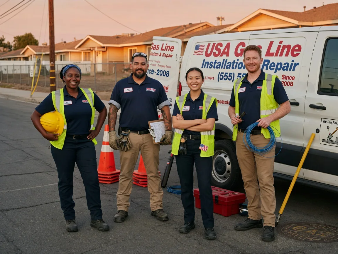 Gas Line Installation company in Horseshoe Bend, AR
